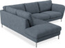 Madison Lux - 2-sits soffa med divan vänster - Vit
