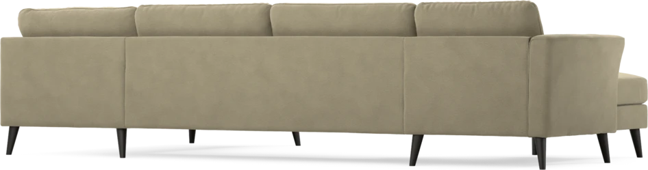 Bridge - 3-sits soffa med schäslong vänster och divan höger - Beige