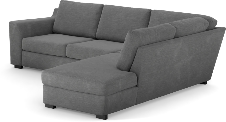 Friday - 2,5-sits soffa med divan höger - Grå