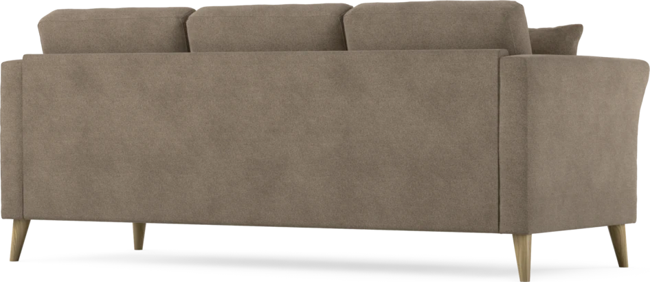 Eden - 3-sits soffa - Brun