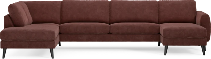 Bridge, 3-sits soffa med divan vänster och schäslong höger