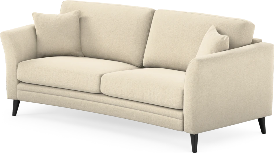 Eden - 2,5-sits soffa svängd - Beige