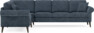 Eden - Hörnsoffa, 2+3-sits - Blå