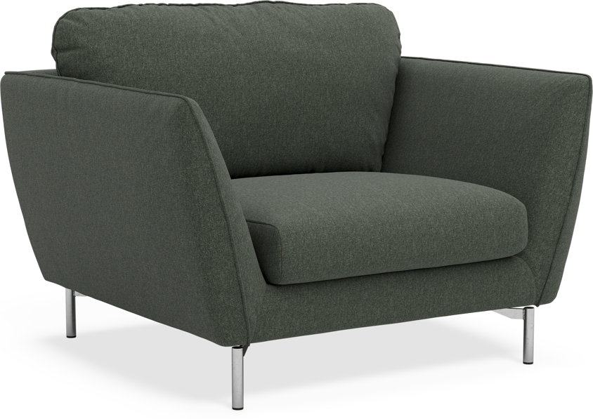 Madison Lux - Fåtölj, 70 cm - Grön