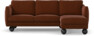 Madison - 2-sits soffa med schäslong höger - Orange