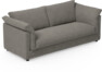Cherrie - 2,5-sits soffa, hel dyna och kappa - Grå