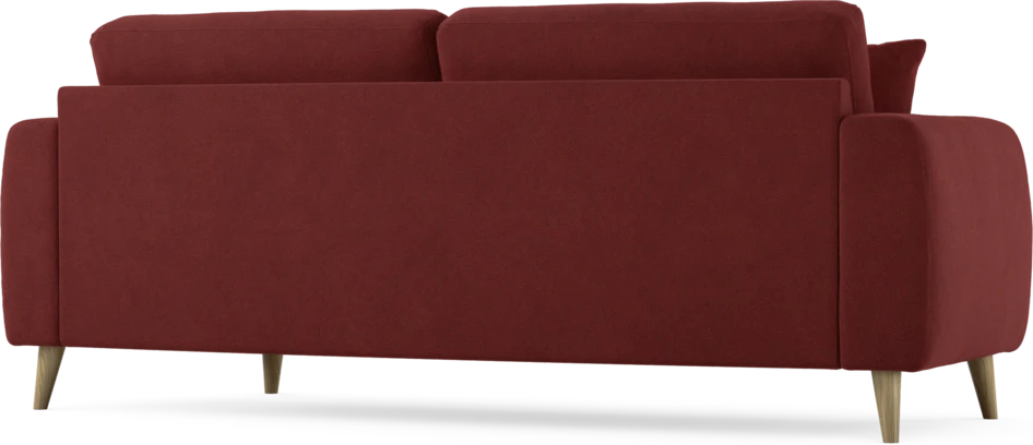 Eden - 2,5-sits soffa svängd - Röd
