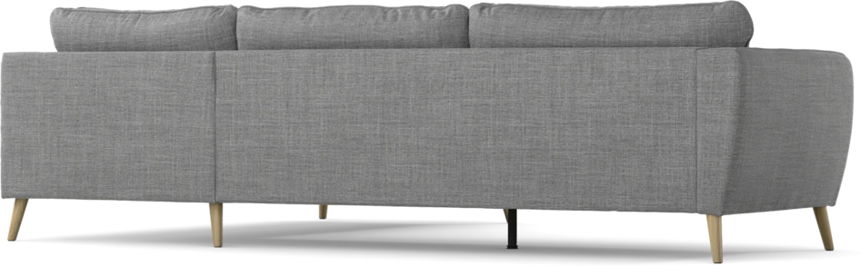 County - 2,5-sits soffa med divan höger - Grå
