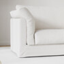 Cherrie - 3-sits soffa med kappa - Vit