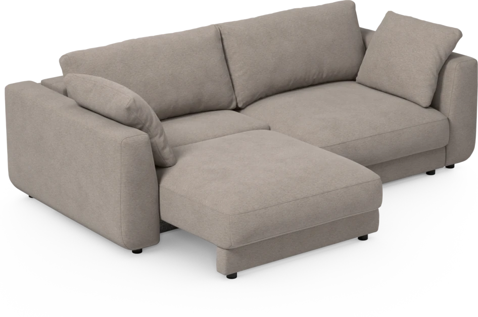 Amie - Bäddsoffa 3-sits - Beige