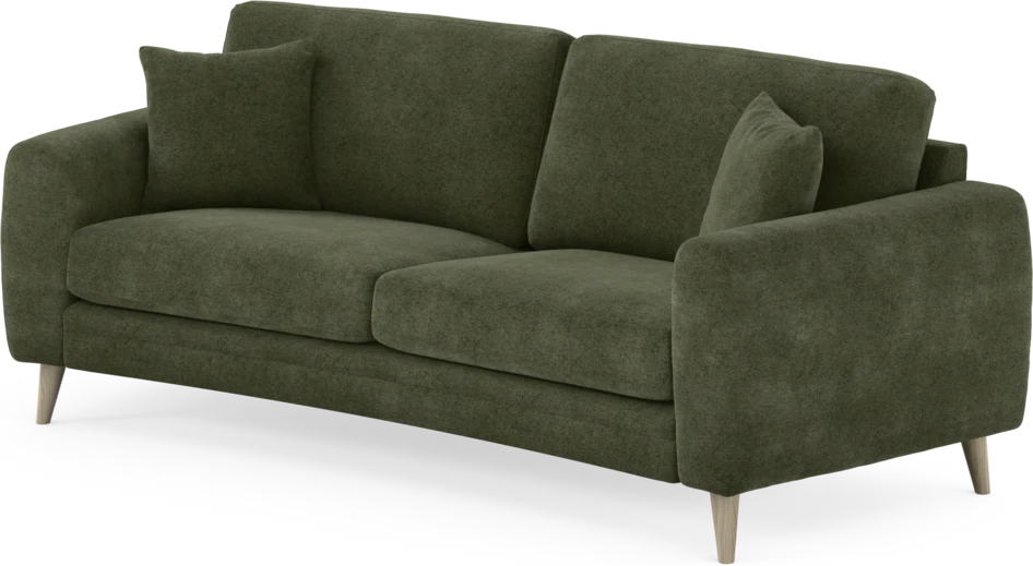 Eden - 2,5-sits soffa svängd - Grön