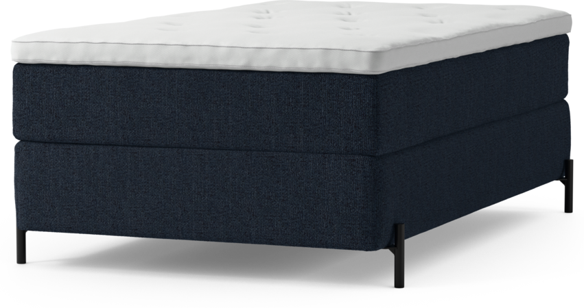 Delux Dream - Kontinentalsäng, enkelsäng 120 cm med bäddmadrass och sängben