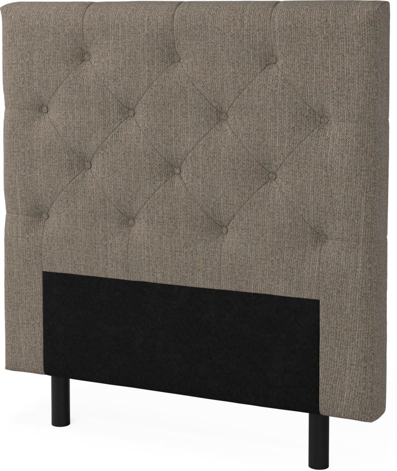 Delux Pikerad Låg - Sänggavel, 90-210 cm