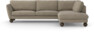 Madison Lux - 3-sits soffa med divan höger - Beige