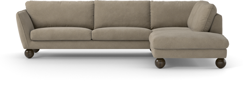 Madison Lux - 3-sits soffa med divan höger - Beige