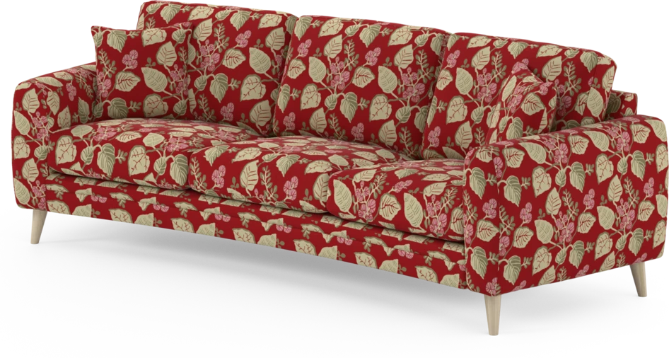 Eden - 3-sits soffa svängd - Flerfärgad