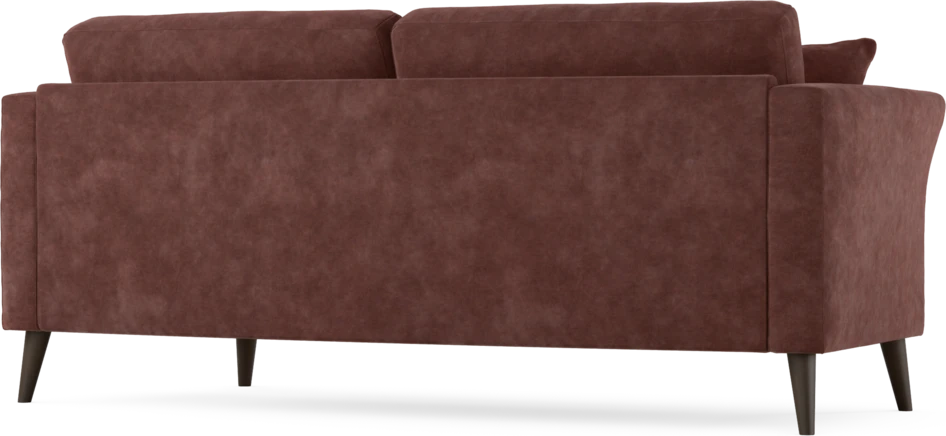 Eden - 2,5-sits soffa svängd - Röd