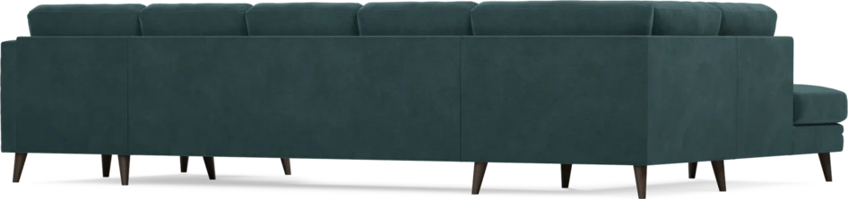Eden - 3-sits soffa med divan vänster och schäslong höger - Blå