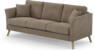 Eden - 3-sits soffa - Brun