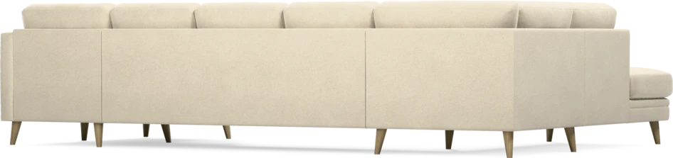 Eden - 3-sits soffa med divan vänster och schäslong höger - Beige