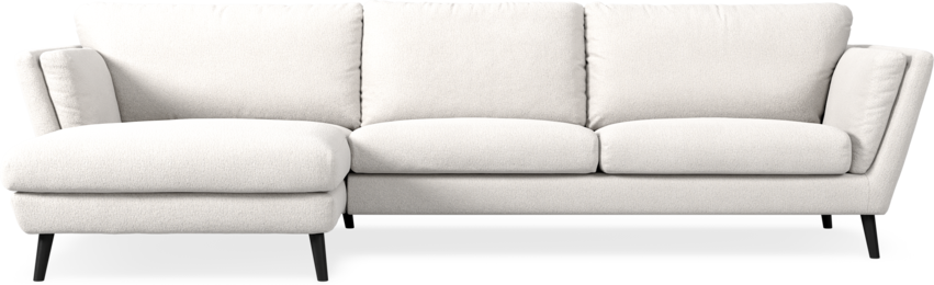 Madison Lux - 3-sits soffa med schäslong vänster - Beige