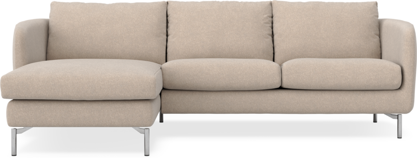 Madison - 2-sits soffa med schäslong vänster - Beige