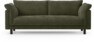 Cherrie - 3-sits soffa, hel dyna, fast klädsel - Grön