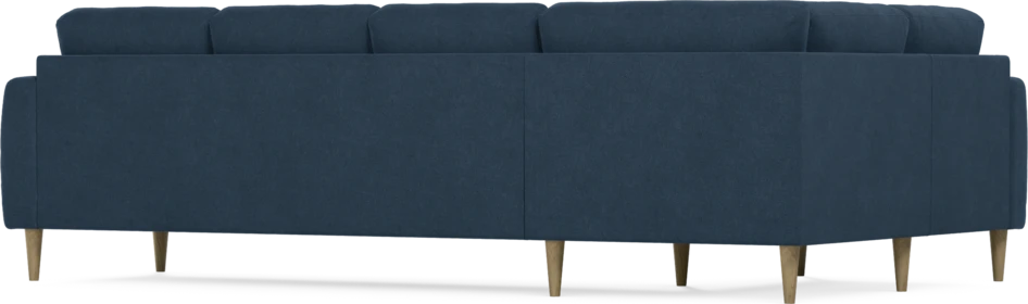 Eden - Hörnsoffa, 1+3-sits - Blå