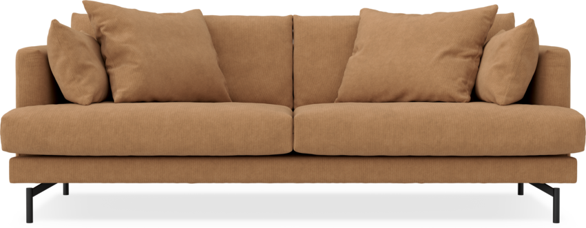 Harper - 3-sits soffa - Gul