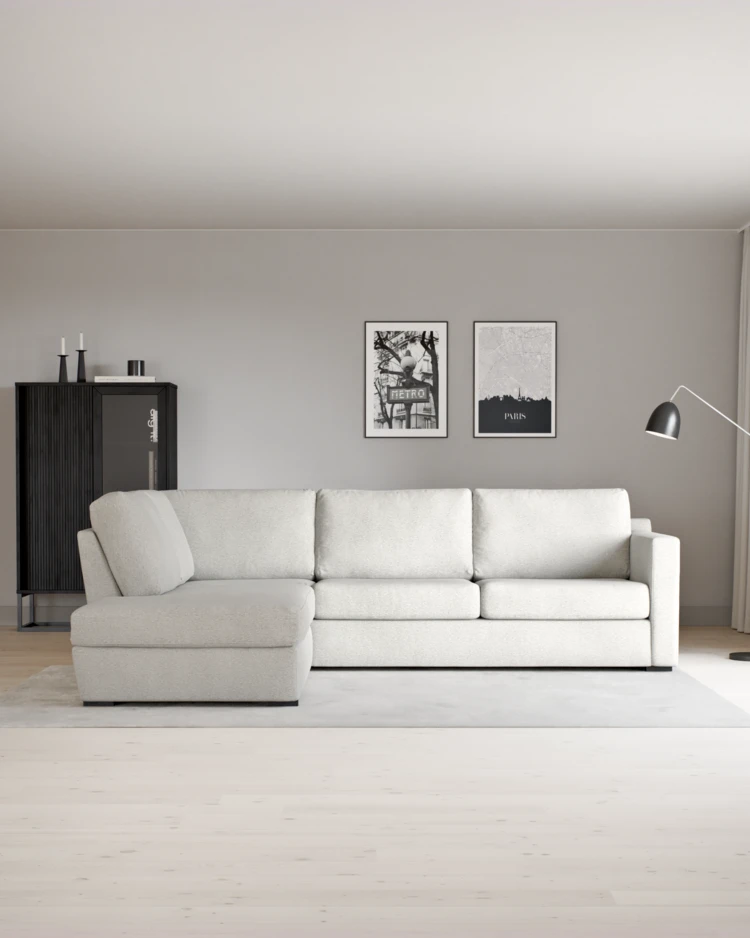 Friday - 2,5-sits soffa med divan vänster - inspiration