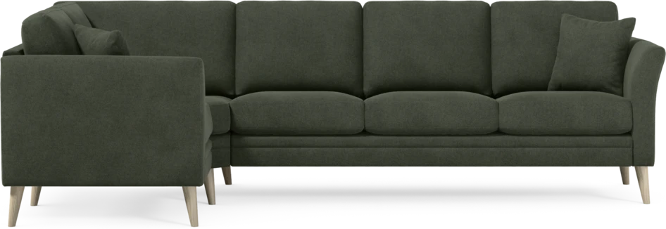 Eden - Hörnsoffa, 1+3-sits - Grön