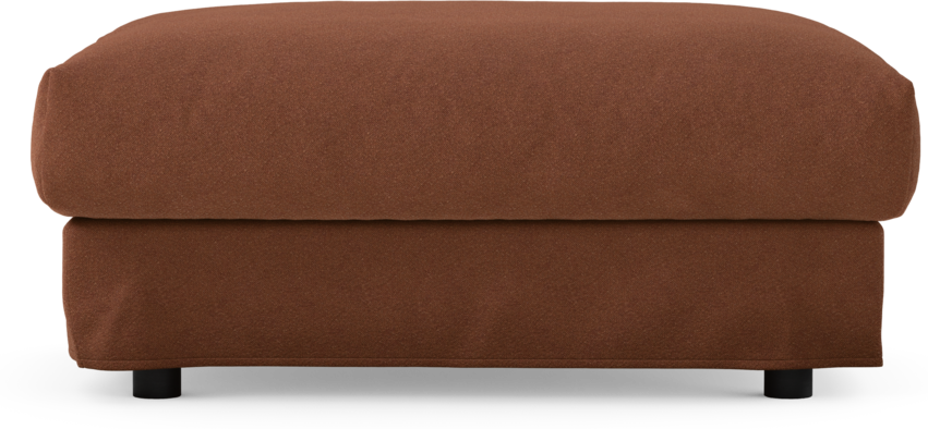 Cherrie - Fotpall 110 med kappa - Orange