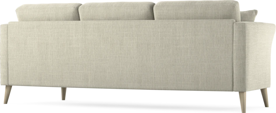 Eden - 3-sits soffa svängd - Beige