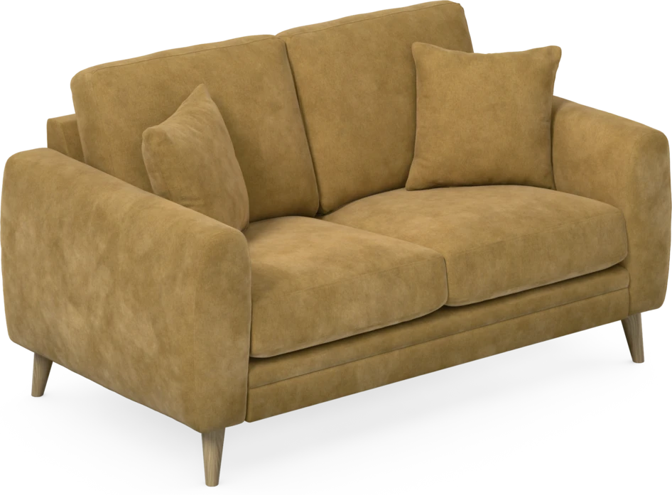 Eden - 2-sits soffa - Gul