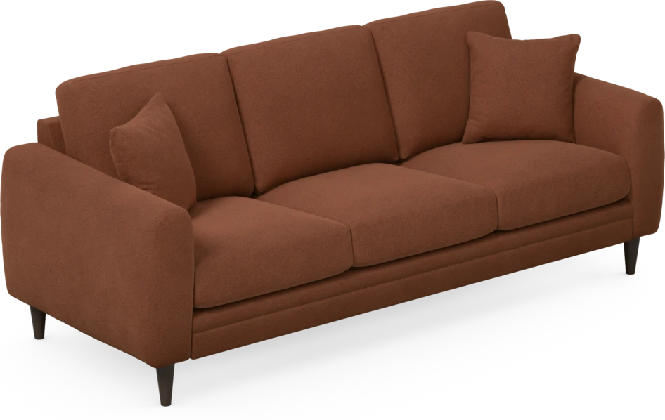 Eden - 3-sits soffa - Orange