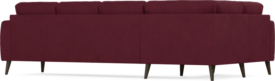 Eden - Hörnsoffa, 1+3-sits - Röd