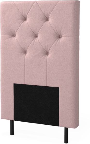 New York pikerad - Sänggavel, 90-210 cm - Rosa