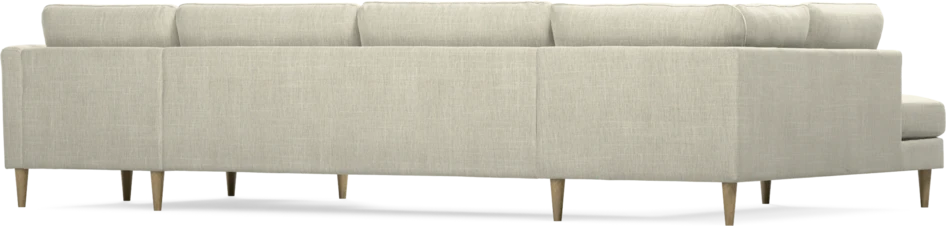 Bridge - 3-sits soffa med divan vänster och schäslong höger - Beige