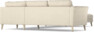 Bridge - Hörnsoffa, 2+3-sits med schäslong höger - Beige