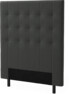 Delux Trensad - Sänggavel, 90-210 cm - Grå