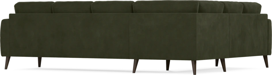 Eden - Hörnsoffa, 2+3-sits - Grön