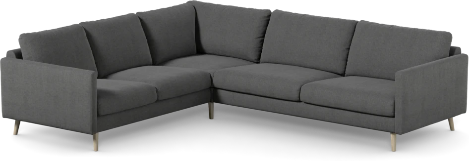 Madison Lux - Hörnsoffa 2+3-sits, hörn 1 - Grå