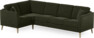 Eden - Hörnsoffa, 1+3-sits - Grön