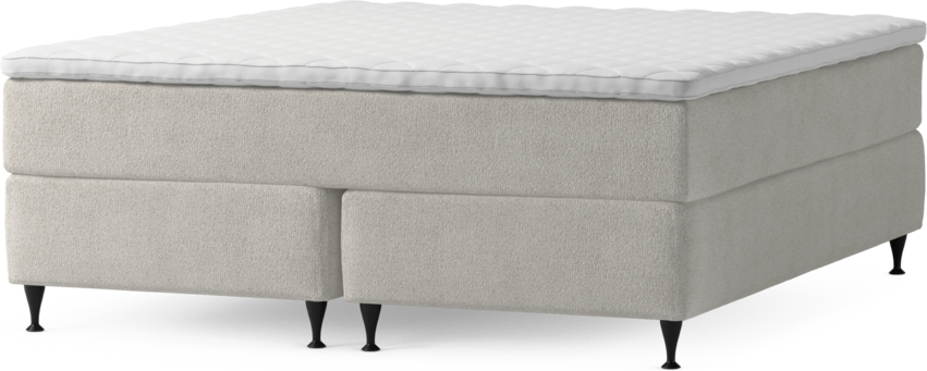 Delux Dream - Kontinentalsäng, dubbelsäng med bäddmadrass och sängben