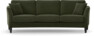 Eden - 3-sits soffa svängd - Grön