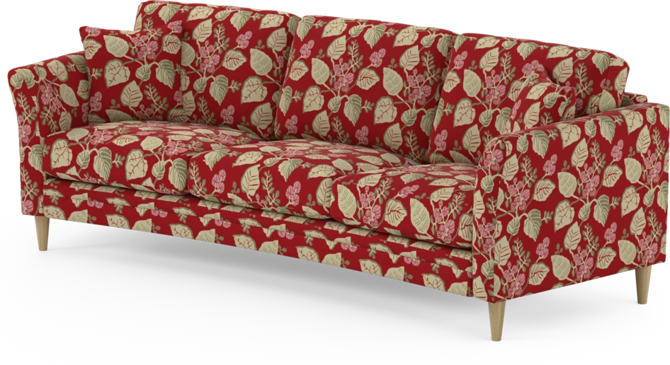 Eden - 3-sits soffa svängd - Flerfärgad