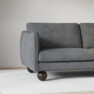 Madison Lux - 2-sits soffa med schäslong vänster - Vit