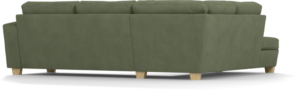 Friday - 2,5-sits soffa med divan vänster - Grön