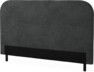 Delux Rundad - Sänggavel, 90-210 cm - Grå