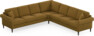 Eden - Hörnsoffa, 3+3-sits - Gul